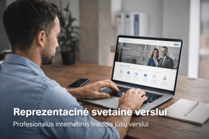 Reprezentacinė svetainė verslui
